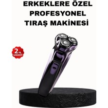 Trendlia Şarjlı Saç ve Sakal Tıraş Makinesi Kablosuz Kompakt Tasarımlı