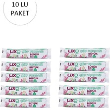 Ethab Ticaret Büyük Boy Çöp Torbası 65 x 80 cm 10 Lu Rulo x 10 Paket = 100 Adet (Mi)