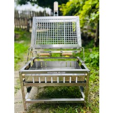 Isme Özel Hareketli Kol ve Isı Ayarlı Mangal | 430 Paslanmaz Çelik