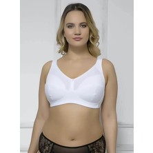 Moonlight 2159 Cotton Minimizer Toparlayıcı Sütyen Beyaz