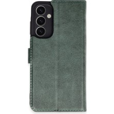 Vintessy Samsung Galaxy A25 5g Kılıf Trend S Plus Kapaklı Kılıf - Yeşil