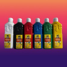 Nova Color Akrilik Boya 500 ml x  6 Adet ( Ana Renkler )