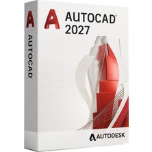 Autodesk Autocad 2027 (Windows) - 1 Pc 3 Yıl Serial Key (Full Sürüm)