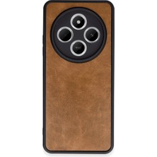 Vintessy Xiaomi Redmi 14C Kılıf Aras Deri Kapak - Taba