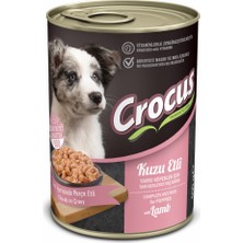 Muratech Crocus Yru Köpek Kuzu Etli Yaş Mama 400 gr x 4 Adet