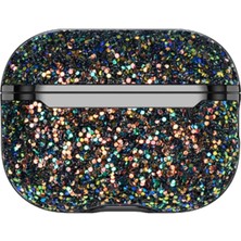 Vintessy Onegif Apple Airpods 3 (3.nesil) Bright Simli Airpods Kapak - Siyah