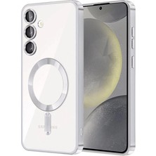 Vintessy Samsung Galaxy S24 Kılıf Kross Magneticsafe Kapak - Titan Gri