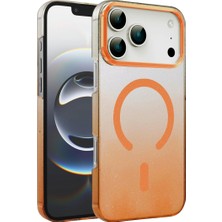 Vintessy Apple Iphone 17 Pro Glossy Magsafe Kapak - Turuncu