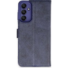 Vintessy Samsung Galaxy A55 5g Kılıf Trend S Plus Kapaklı Kılıf - Lacivert