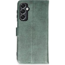 Vintessy Samsung Galaxy M34 5g Kılıf Trend S Plus Kapaklı Kılıf - Yeşil