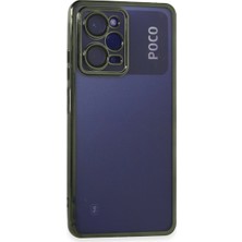 Vintessy Xiaomi Poco X5 Pro 5g Kılıf Razer Lensli Silikon - Yeşil
