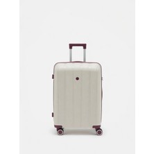 Mçs Unisex Ultra Esnek Logolu Teleskopik Saplı 4 Çifli 360C°DÖNEBILIR Tekerli Valiz