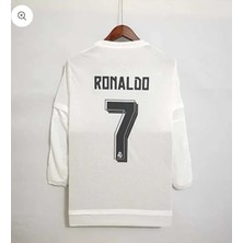 R.madridd 2016 Şampiyonlar Ligi Finali Cristiano Ronaldo Nostalji Forması (White)