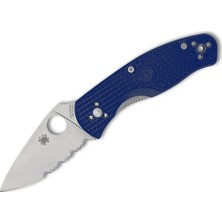 Spyderco Persistence Blue Lightweight Cpm S35VN Combinatıonedge Çakı