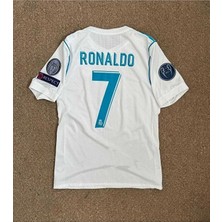 R.madridd 2018 Kiev Şampiyonlar Ligi Finali Cristiano Ronaldo Forması (Kısa-Kol)