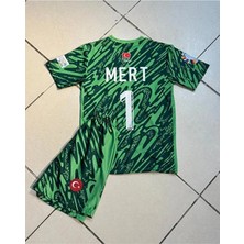 Türkiye Euro 2024 Mert Günok Çocuk Kaleci Forması 4'lü Set