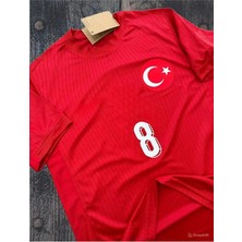 Türkiye Euro 2024 A.r.d.a Güler Iç Saha Beyaz Forması (Red)
