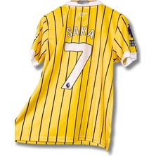 A.r.s.e.n.a.l 2024/25 Yeni Sezon Bukayo Saka Özel Konsept Forması (Sarı)