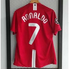 Manchester/united 2008 Moskova Şampiyonlar Ligi Finali Cristiano Ronaldo Kısa Kol Forması
