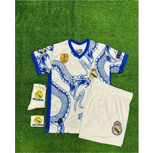 R.madridd 2024-25 Sezonu Yılan Desenli Jude Bellingham Konsept Çocuk Forması 4'lü (Armalı)