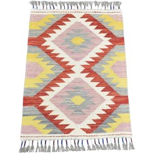 Zehra Abla Halı Yeni El Dokuma Enfes Cerit Yörükleri Meşhed Iran Yün Kilim 7275