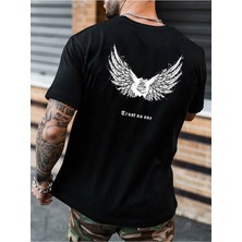 ENSUENO Unisex Crust No One Yazılı Tshirt