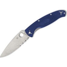 Spyderco Resilience Blue Lightweight Cpm S35VN Combinationedge Çakı