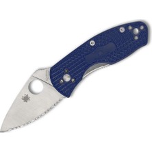 Spyderco Ambitious Blue Lightweight Cpm S35VN Spyderedge Çakı