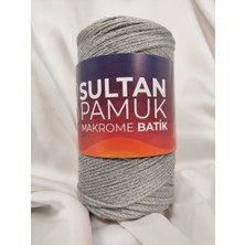 Sultan Pamuk Makrome Batik Ebruli El Örgü Ipi (1 Adet) - Renk: 225