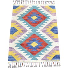 Zehra Abla Halı Yeni El Dokuma Nadide Cerit Yörükleri Meşhed Iran Yün Kilim 7274