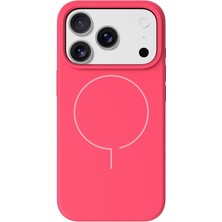 Laut iPhone 17 Pro Max 6.9 Manyetik Sert Kılıf – Magsafe Uyumlu Geri Dönüştürülmüş Pc Koruma Pembe