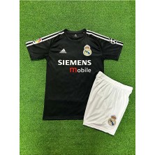 Real Madrid 2004/05 Sezonu David B.e.c.k.h.a.m Nostalji Çocuk Forması (Black)