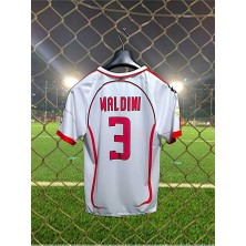 Efsane M.i.l.a.n Maldini 3 Numara Renk (Beyaz) Nostalji Hava Geçen Forma BG72.