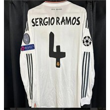 Sergio Ramos R.e.a.l. M.a.d.r.i.d. 2014 Sezonu Final Maçı Yetişkin Uzun Kollu Forması