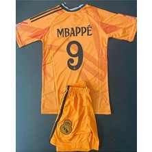 Mbappe 2024-25 Yeni Sezonu R,e,a,l, M,a,d,r,i,d, Deplasman Çocuk Forması 4'lü Set