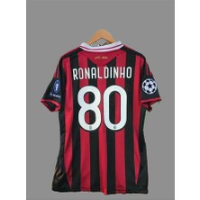 Ronaldinho 2009-10 Sezonu M'ilan Efsane Yetişkin Nostalji FORMASI(RED)6783865936437