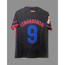 Barcelona 2024/25 Yeni Sezon Robert Lewandowski Deplasman Forması (BLACK)764365743768863