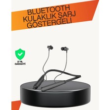 Nacario Mey Ithalat® Y12 Bluetooth Kablosuz Kulaklık – LCD Pil Ekranı, Kompozit Diyafram, Dokunmatik Panel