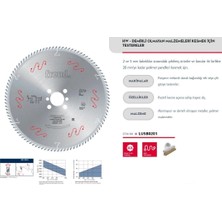Nacario Mey Ithalat® Freud LU5B 0201 250X30X2,8 mm Alümimyum Testere 60 Diş
