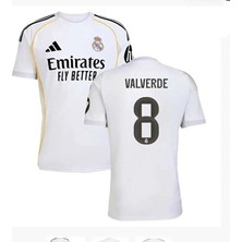 Real Madrid 2025-26 Yeni Sezon Valverde Iç Saha Forması