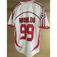 A.c Milan 2007 Şampiyonlar Ligi Finali Ronaldo Nazario Nostalji Forması (Efsane Milan Kadrosu)