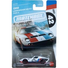 Matchbox  Temalı Arabalar - 1968 Lamborghını Mıura P400 S JJR50-GGF12