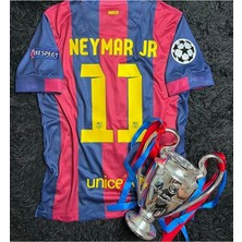 F.c B.a.r.c.e.l.o.n.a 2015 Şampiyonlar Ligi Finali Neymar Jr.  Nostalji Forması