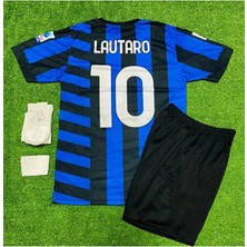 2024/25 Yeni Sezon Lautaro Martinez Iç Saha Çocuk Forması 4'lü Set