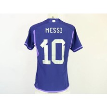 Lionel Messi 2022 Dünya Kupası Arjantin Deplasman Forması