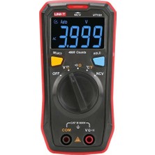 Nacario Mey Ithalat® Uni-T UT123 Cep Tipi Dijital LED Ekranlı Multimetre