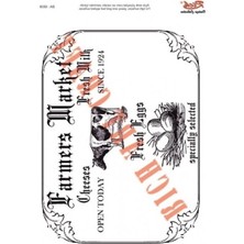 Nacario Mey Ithalat® Rich 1334 Vintage Kolay Transfer 23X33 cm