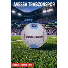 Avessa Trabzonspor Lisanslı Futbol Topu – TS-4003 Team - No:5 - 430 gr - Dayanıklı Pu Deri