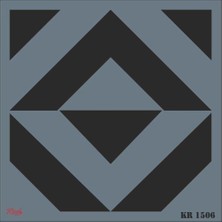 Nacario Mey Ithalat® Rich Kr 1506 Fayans Stencil 30X30 cm