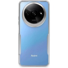 Newface Xiaomi Redmi A3 4g Kılıf Boyi Silikon Kapak - Gümüş